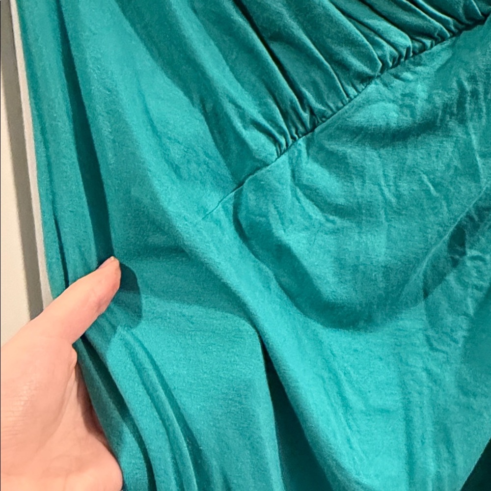 Anne Klein Teal Midi Dress - Picture 3 of 3